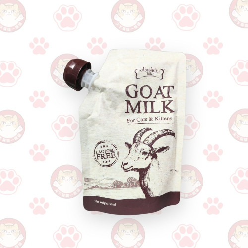 Absolute Bites ((Goat Milk)) for Cats & Kittens 無乳糖山羊奶 幼貓與全貓 150g (AGM-0439) (EXP: 4月/2028)